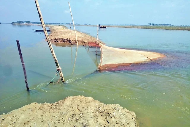 হাওরে বাঁধ কেটে মাছ শিকার, প্রশাসনসহ সবাই চুপ